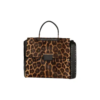 Furla Leather Handbag Women's Black