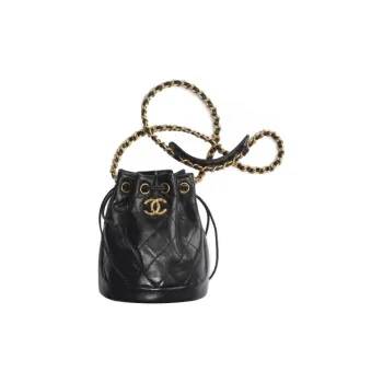 CHANEL Drawstring Shoulder Bags
