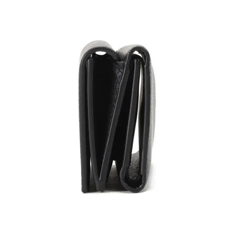 Balenciaga Cash Cow Leather Wallet Mini Men's Black/White-2