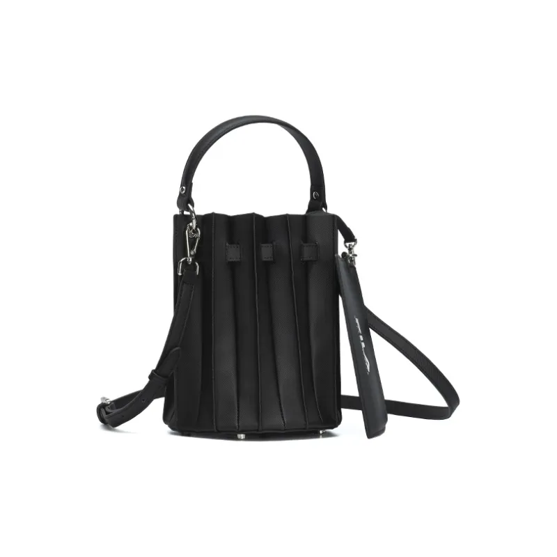 FILA PU Crossbody Bag Shoulder Bag Regular Women's Jet Black-1