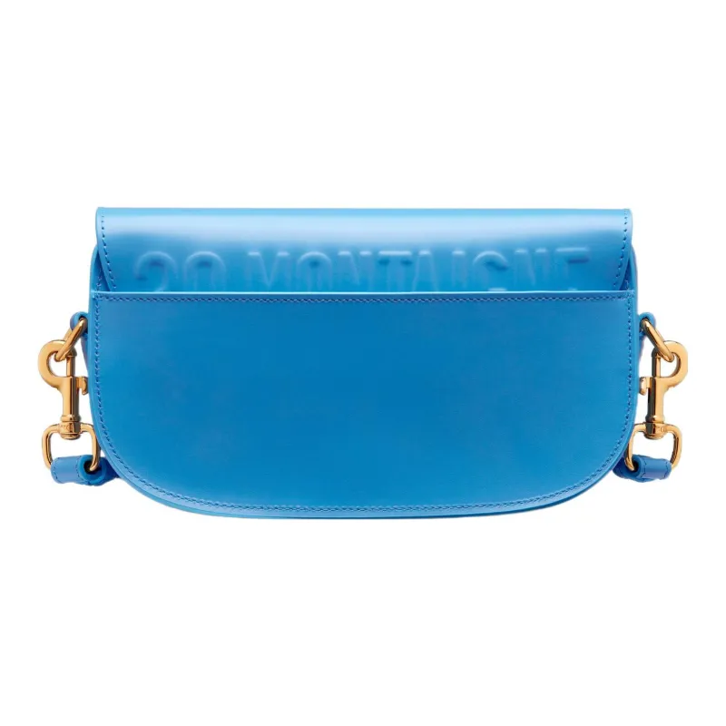 DIOR Bobby Smooth Finish Cow Leather Crescent Bag Handbag Shoulder Bag Crossbody Bag Women's Carolina Blue-2