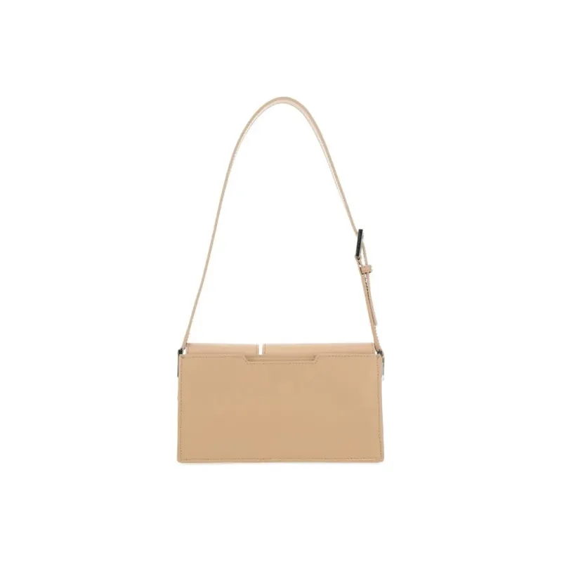 By Far Cow Leather Combo Bag Handbag Regular Women's Khaki-1