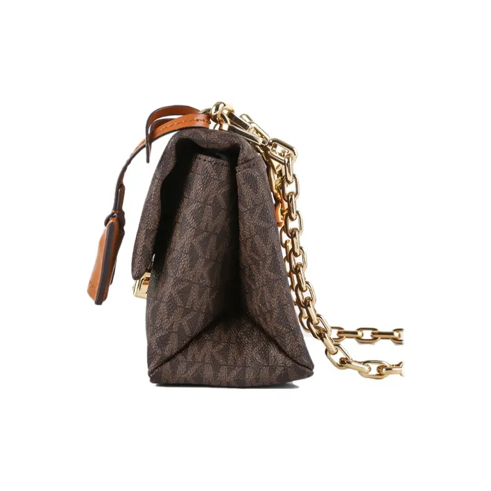 MICHAEL KORS Cece Leather Crossbody Bag Shoulder Bag Women's Brown/Oak Fruit Brown-2