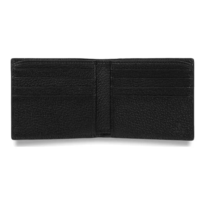 GUCCI Off The Grid Nylon With Leather Wallet Men's Orange/Black-3