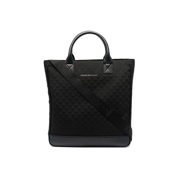 EMPORIO ARMANI Polyester Handbag Regular Men's Black-0