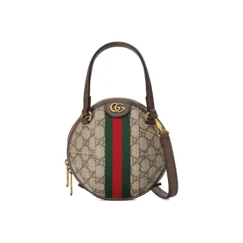 GUCCI Ophidia Canvas Spherical Bag, Portable Crossbody Bag, Shoulder Bag Unisex