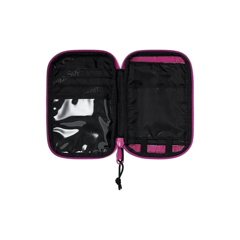 Supreme FW19 Canvas Clutch, Cell Phone Pouch, Shoulder Bag, Crossbody Bag Trumpets Unisex Purple-1