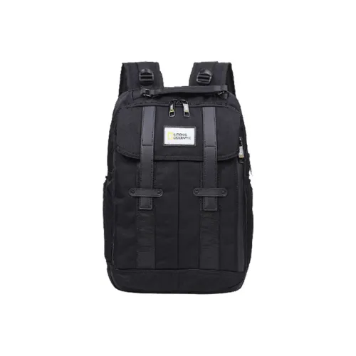 NATIONAL GEOGRAPHIC Nylon Laptop Backpack Regular Unisex Black
