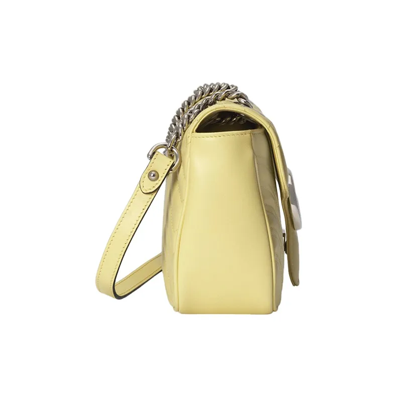 GUCCI GG Marmont Quilted Leather Shoulder Bag, Crossbody Bag Women's-3