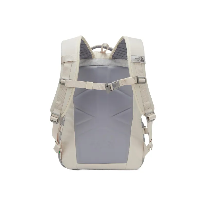 THE NORTH FACE Polyester Backpack Double-Shoulder Backpack With Zero Purse Unisex Ecru-3