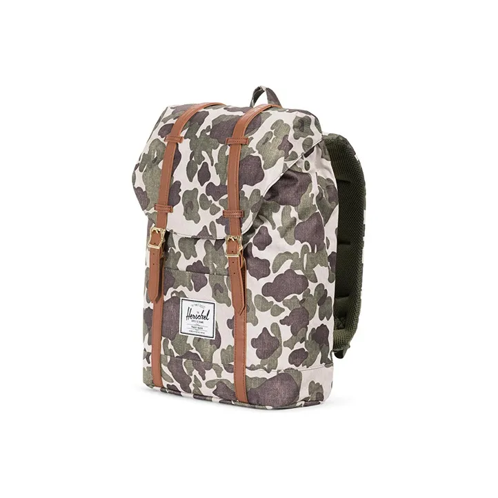 Herschel Polyester Backpack Large Size Unisex Retreat Gua Camouflage-1