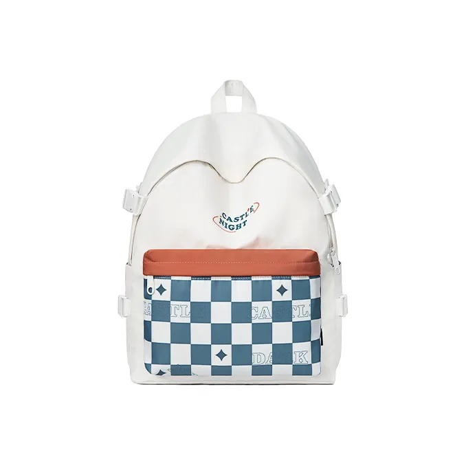 MR.ACE HOMME Nylon Fabric Backpack Regular Women's Purple Blue Black-4