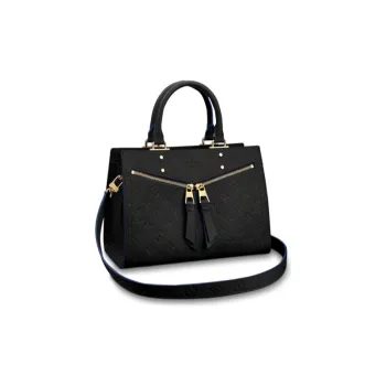 LOUIS VUITTON Sully Monogram Empreinte Pm Noir Black