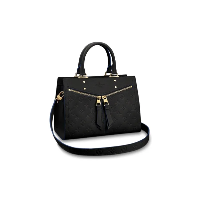 LOUIS VUITTON Sully Monogram Empreinte Pm Noir Black-0