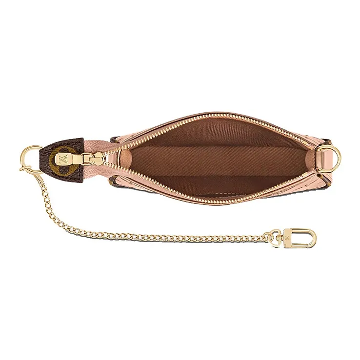 LOUIS VUITTON Mini Pochette Accessoires Rose Gold-6