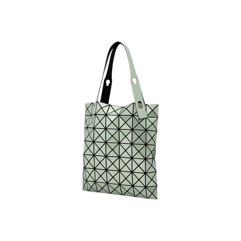 ISSEY MIYAKE Prism Polyvinyl Chloride Resin Tote Bag Shopping Bag Handbag Shoulder Bags Women's Olive Green-1