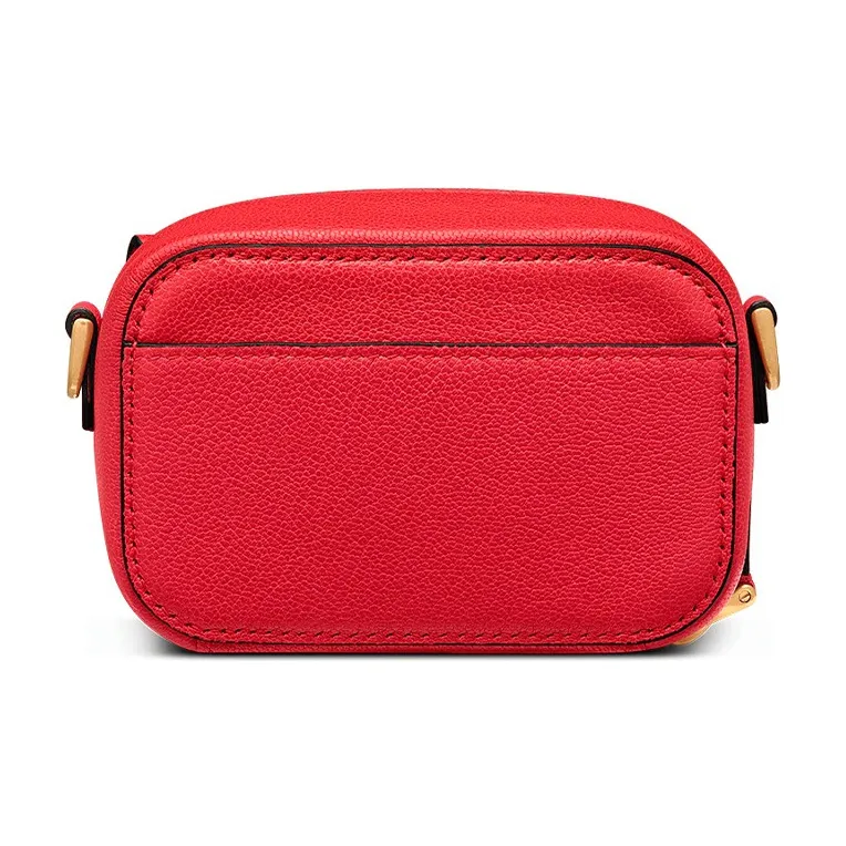 DIOR Saddle Sheepskin Saddle Bags Shoulder Bags Women's Red-2
