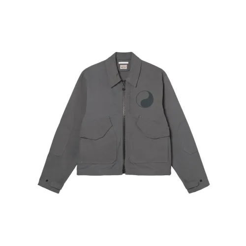 Our Legacy X Stussy Jackets Men Gray