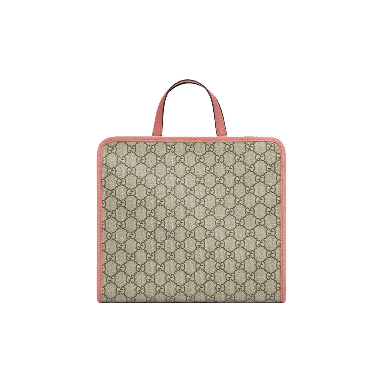 GUCCI Yuko Higuchi Collaboration Canvas With Leather Canvas With Leather Handbag, Kids' Bag Kids' Multicolor-4
