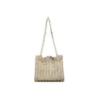 Paco Rabanne Gold Iconic Chain 1969 Cross Body Bag