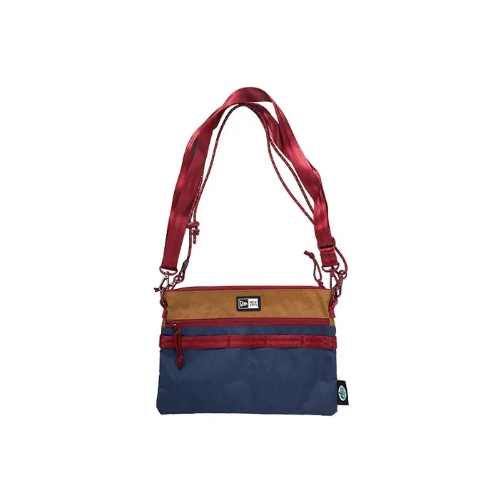 New Era Fabric Shoulder Bag Crossbody Bag Medium Size Unisex Navy Blue-2