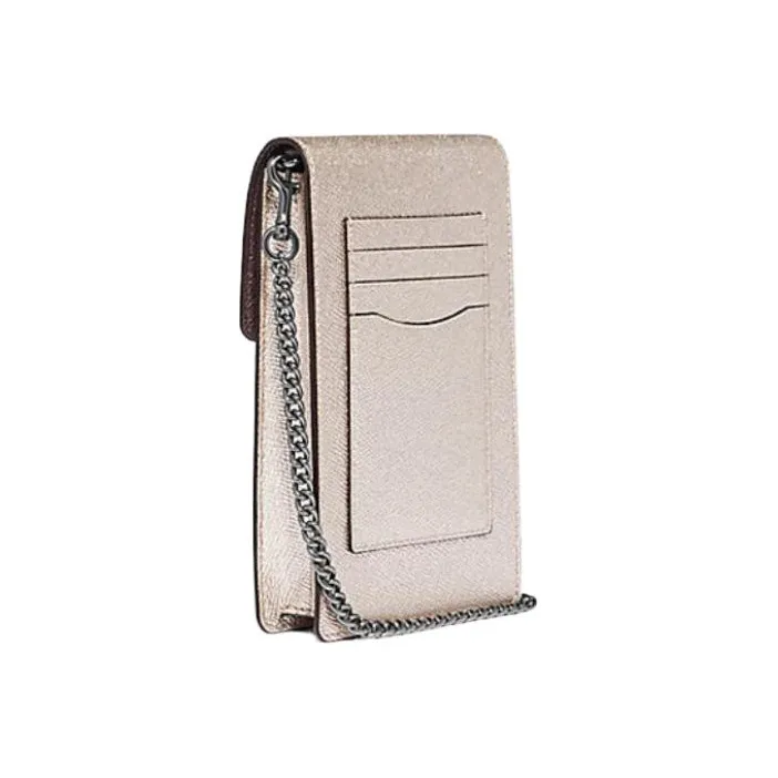 COACH Phone Cellphone Pouches Bronze-1
