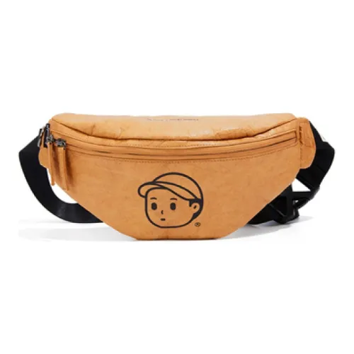 Finerworld Kraft Paper Nylon Dumpling Bag Crossbody Bag Sling Bag Fanny Pack Regular Unisex Multicolor