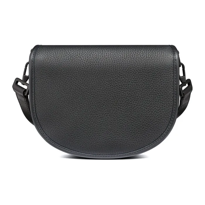 DIOR Grained Calfskin Messenger Bag, Shoulder Bag, Crossbody Bag Men's Black-2