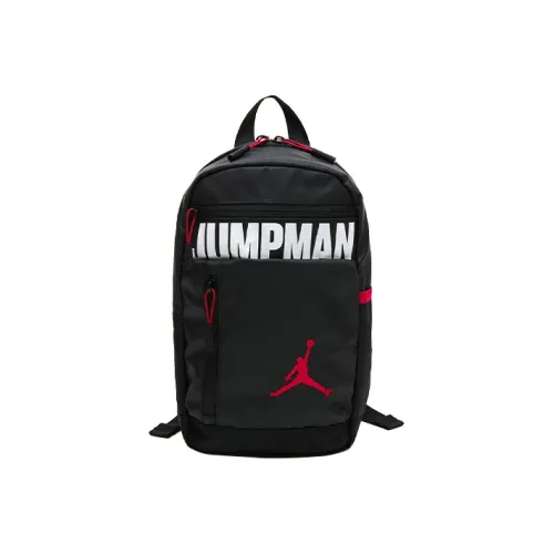 Jordan Polyester Backpack Regular Unisex Black