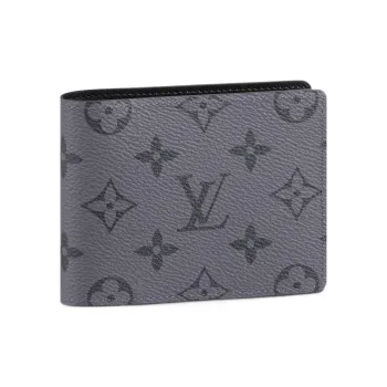 LOUIS VUITTON Slender Wallet Monogram Eclipse Reverse