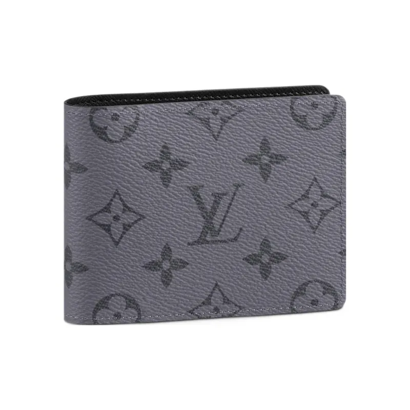 LOUIS VUITTON Slender Wallet Monogram Eclipse Reverse-0