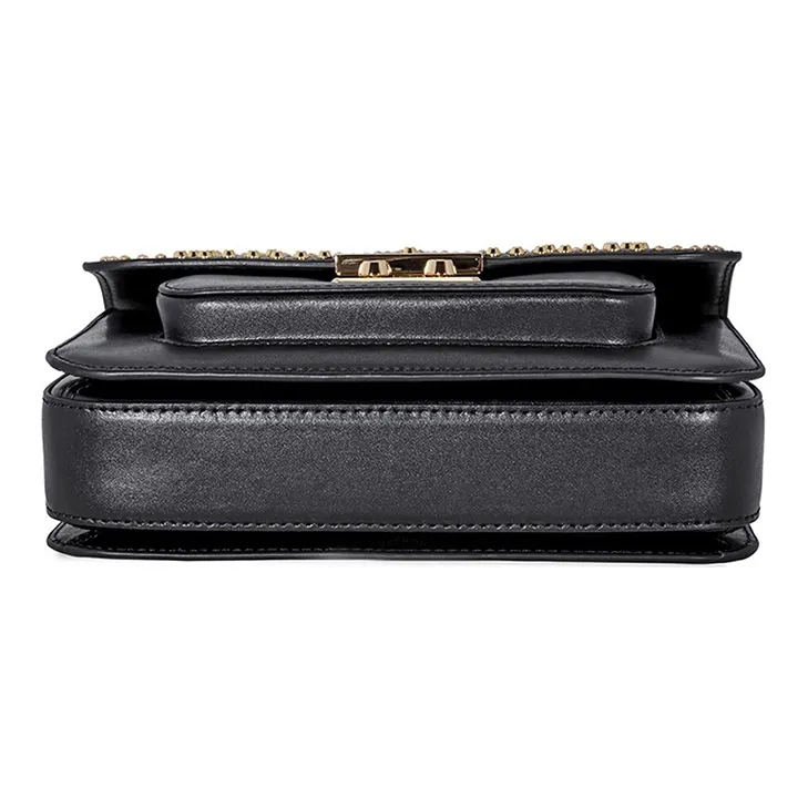 MICHAEL KORS Sloan Leather Shoulder Bag Crossbody Bag Regular Women's Black-3
