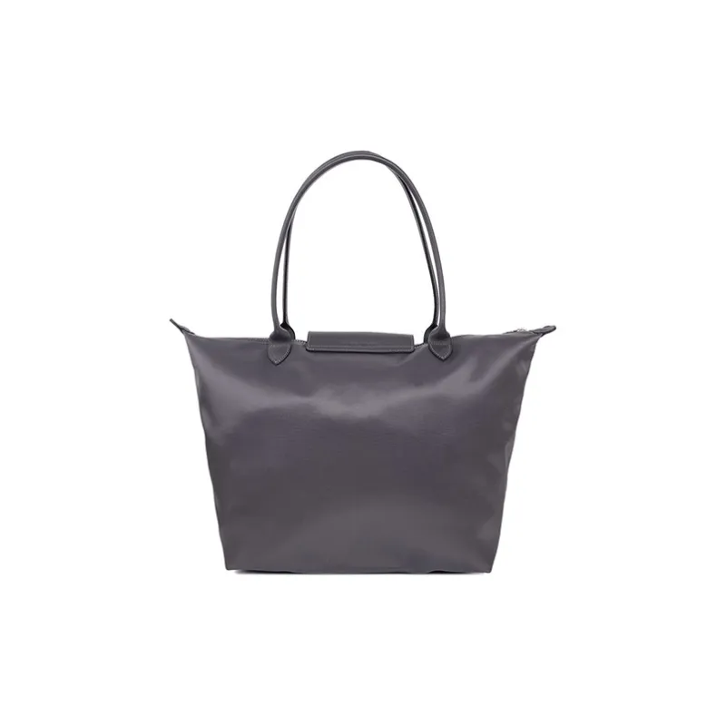 LONGCHAMP Le Pliage Néo Fabric Dumpling Bag One Shoulder Handbag Large Size Women's Gray-1