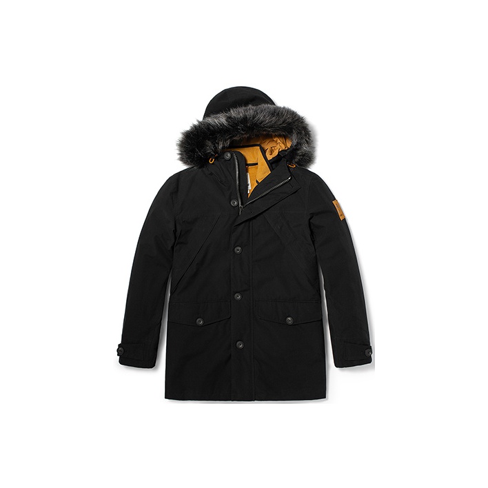 Timberland down buy coat winter black size medium mens