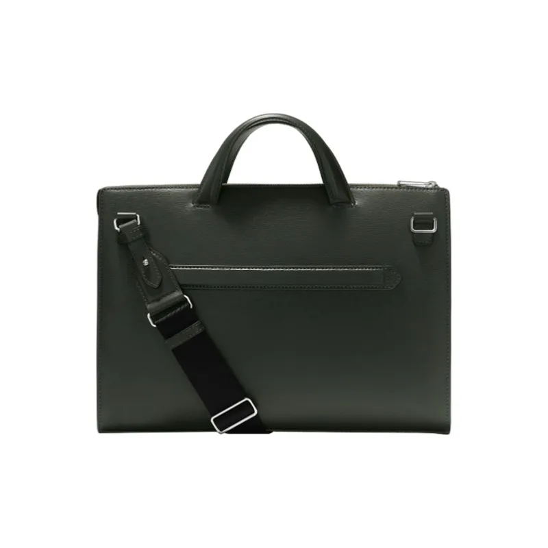 MONTBLANC Meisterstuck Leather Handbags Briefcases Men's Forest Green-3