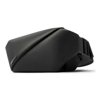 NIID Polyester Techwear Sling Bag Unisex Black