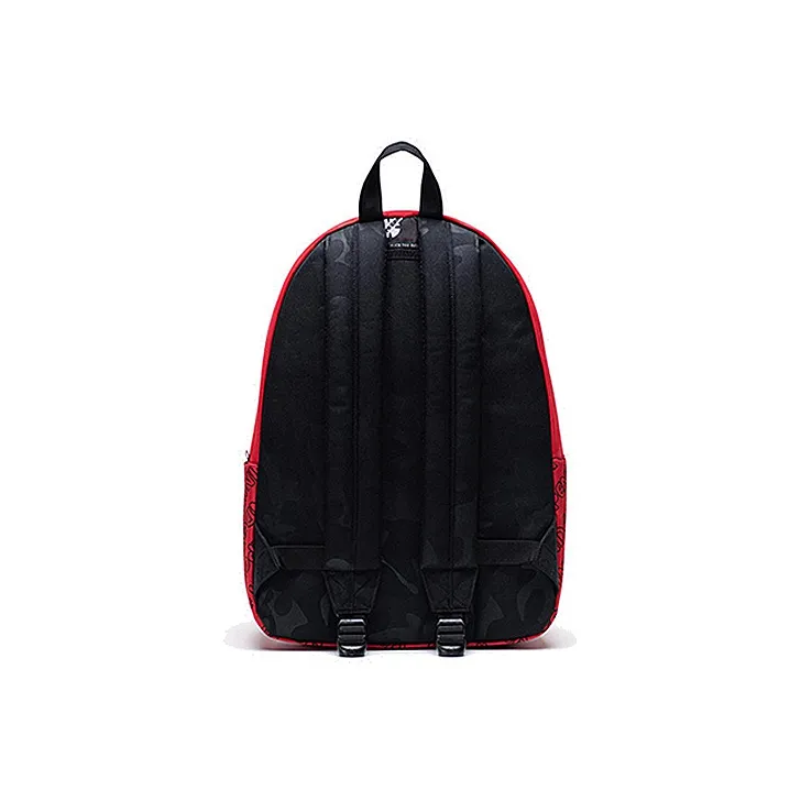 Herschel Independent Collaboration Polyester Backpack Extra Large Unisex Red-3