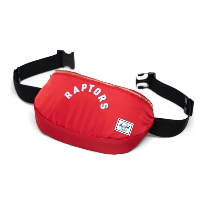 Herschel NBA Collaboration Polyester Crossbody Bag Sling Bag Fanny Pack Regular Unisex Red-3
