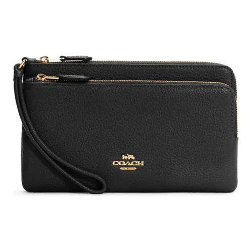 COACH Double Zip Wallet Clutches