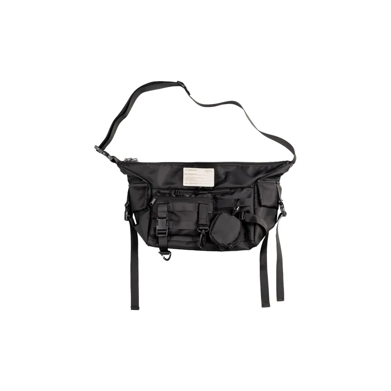 KILLWINNER Polyester Messenger Bag Shoulder Bag Crossbody Bag Regular Unisex Black-0
