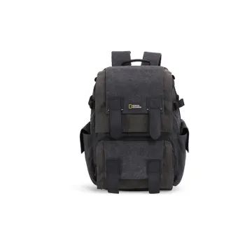 NATIONAL GEOGRAPHIC Fabric Travel Bag, Camera Bag, Laptop Bag, Backpack Regular Unisex Black