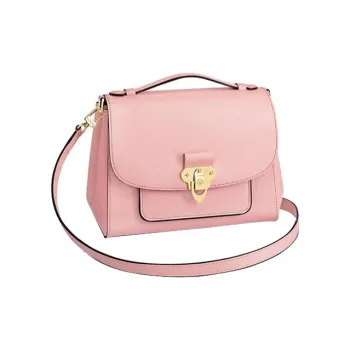 LOUIS VUITTON Cluny Cow Leather Handbag Shoulder Bag Crossbody Bag Women's Pink