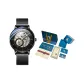 Gold Pin/Black Dial 316-1