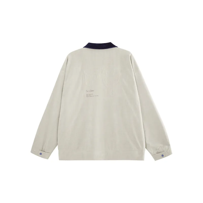 TIKIMOMOKA Loose Fit Jacket Unisex-3