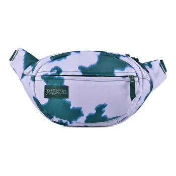 JanSport Polyester Shoulder Bag Crossbody Bag Sling Bag Fanny Pack Unisex Milk Pattern Tie-Dye