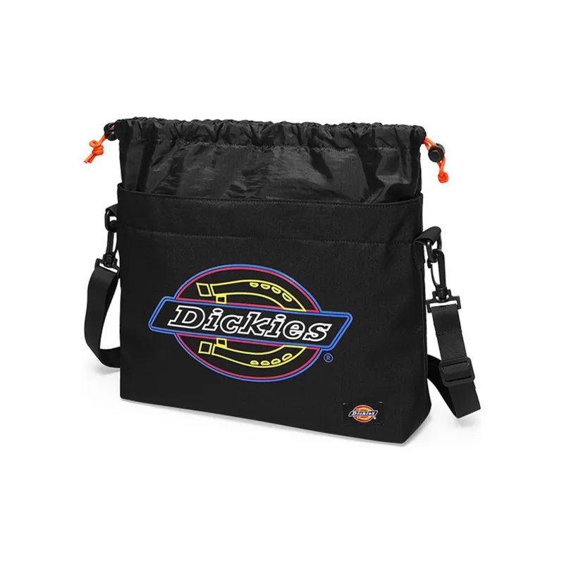 Dickies Polyester Shoulder Bag, Crossbody Bag Regular Unisex Black-1