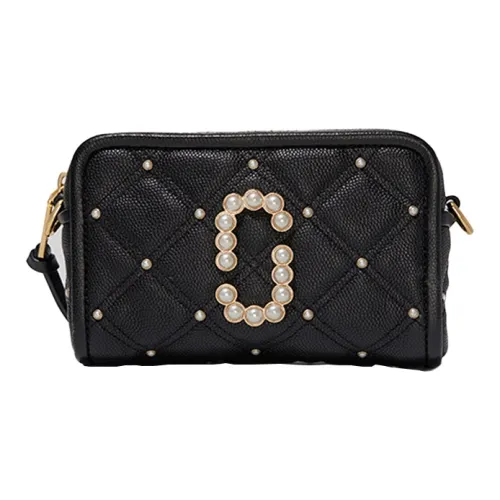 MARC JACOBS Cow Leather Crossbody Bag Women's Black