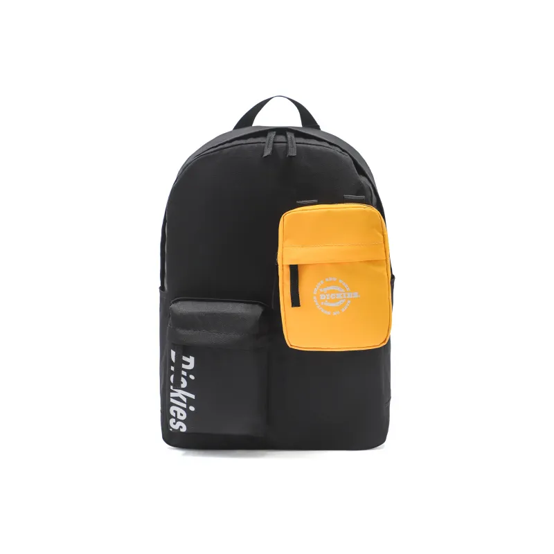 Dickies Polyester Combo Bag Backpack Regular Unisex Black-2
