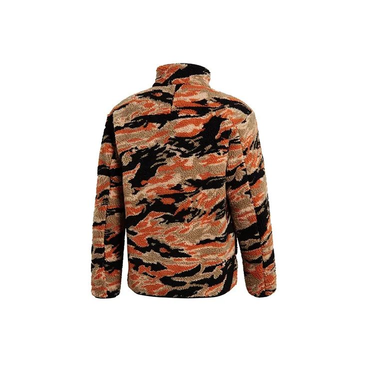 Adidas SHERPA Jacket Men's Orange Color-Blocking-1