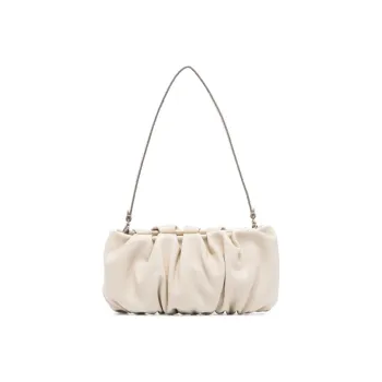 Staud Leather Clutch Regular Women's White